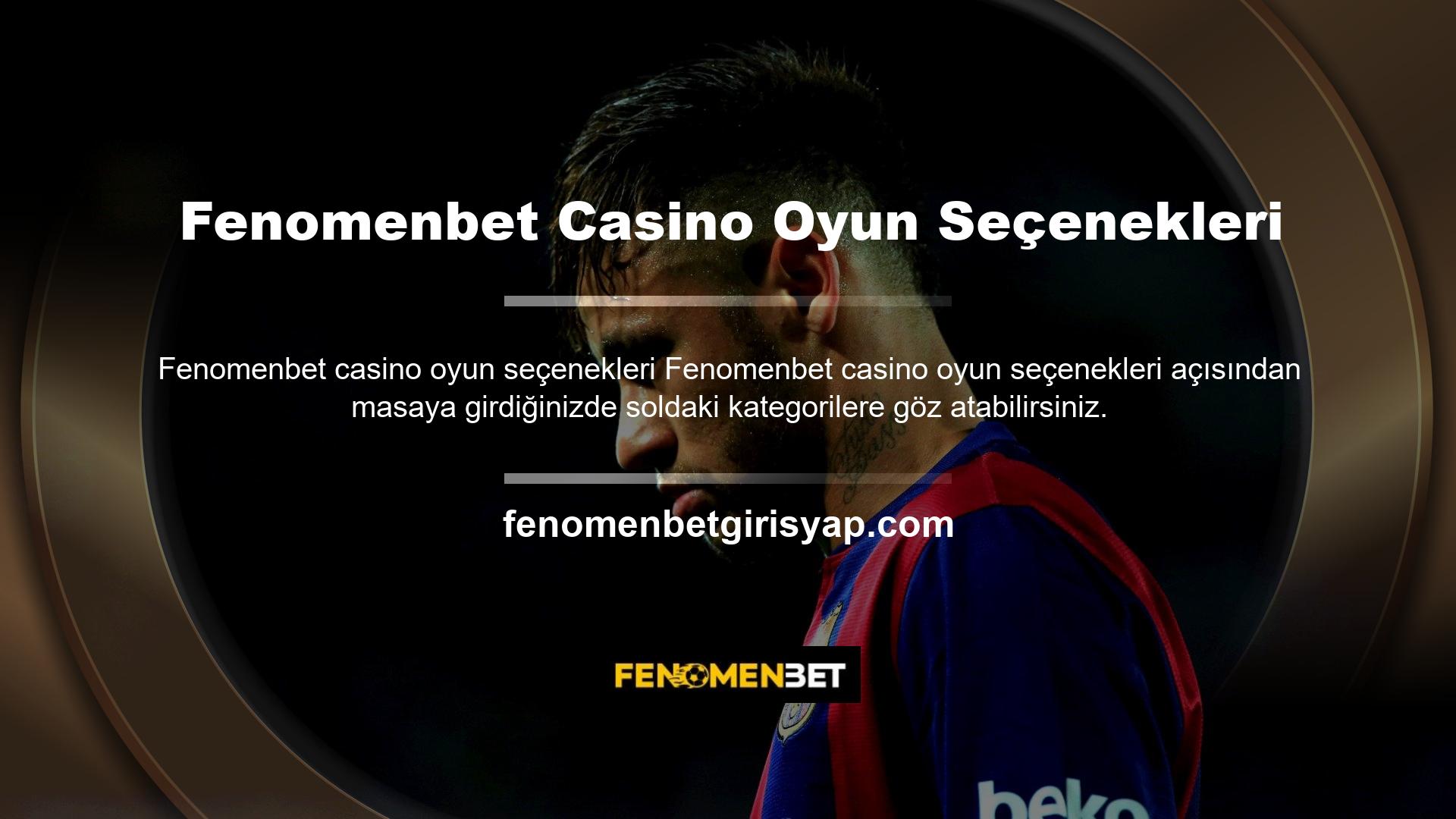 Aralarından seçim yapabileceğiniz birçok farklı video yuvası, klasik yuva ve bonus yuva var
